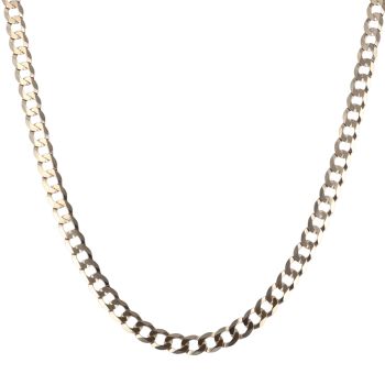 9ct Yellow Gold Curb Chain 20"