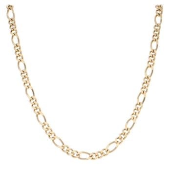 9ct Yellow Gold Figaro Chain 20"