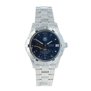 Tag Heuer Aquaracer 'Caribbean' Pre Owned Watch Ref WAF131AG