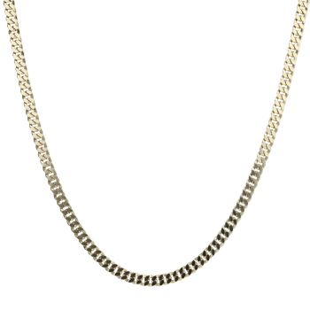 9ct Yellow Gold Curb Chain 18"
