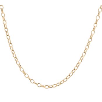 9ct Yellow Gold Belcher Chain 34"