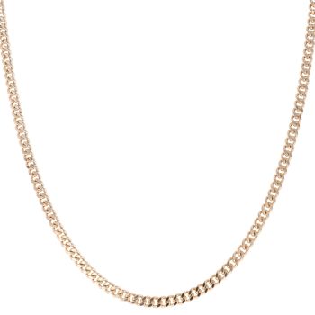 9ct Yellow Gold Curb Chain 22"