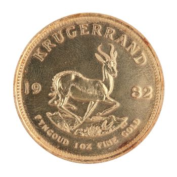 1982 1oz South Africa Krugerrand Coin