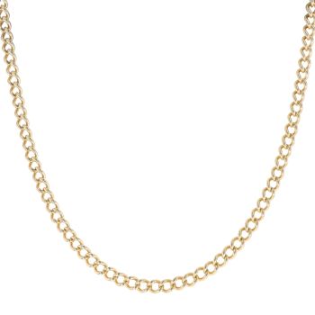 9ct Yellow Gold Curb Chain 24"