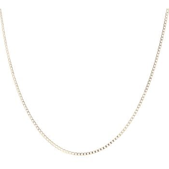 9ct Yellow Gold Curb Chain 18"