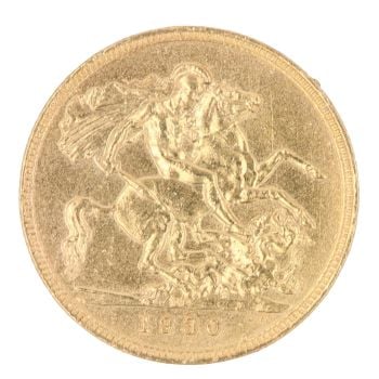 1930 George V Full Sovereign Coin