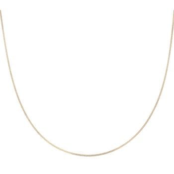 18ct Yellow Gold Curb Chain 20"