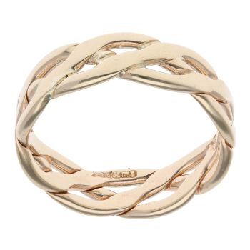9ct Yellow Gold Celtic Band