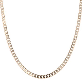 9ct Yellow Gold Curb Chain 24"