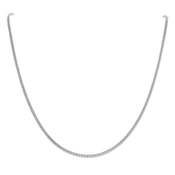 Silver Franco Chain 18" By Icesia