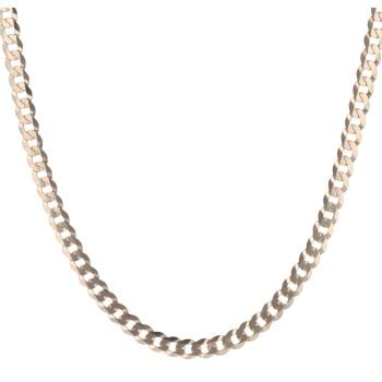 9ct Yellow Gold Curb Chain 20"