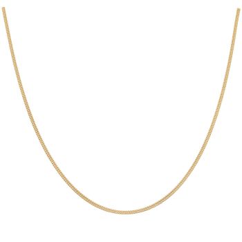 22ct Yellow Gold Double Box Chain 18"