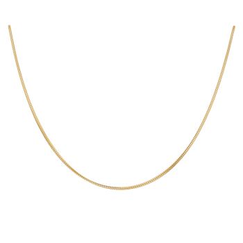 22ct Yellow Gold Foxtail Chain 18"