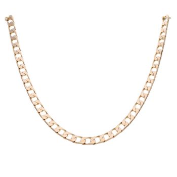 9ct Yellow Gold Curb Chain 20"