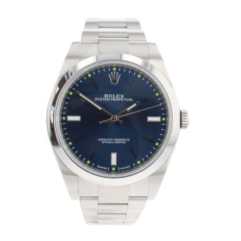 Rolex Oyster Perpetual Pre Owned Watch Ref 114300