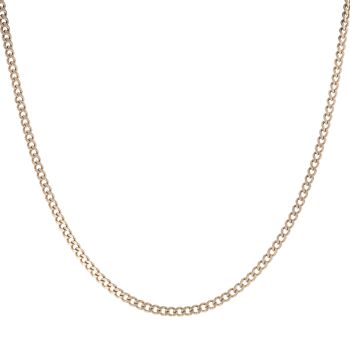 9ct Yellow Gold Curb Chain 20"
