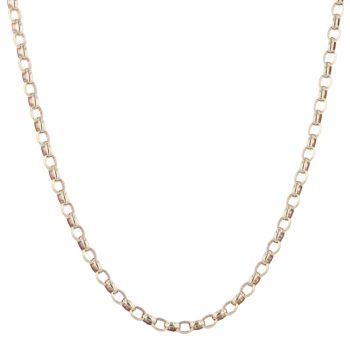 9ct Yellow Gold Belcher Chain 24"