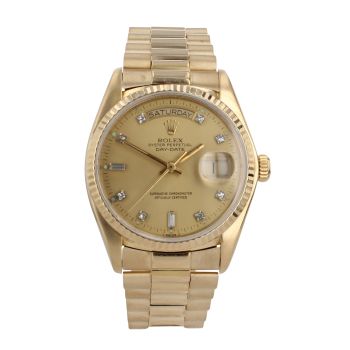 Rolex Day-Date Pre Owned Watch Ref 18038