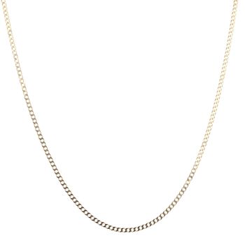 9ct Yellow Gold Curb Chain 20"