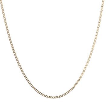 9ct Yellow Gold Curb Chain 24"