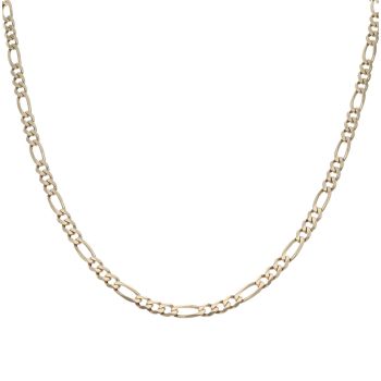 9ct Yellow Gold Figaro Chain 20"