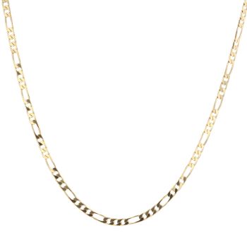 9ct Yellow Gold Figaro Chain 20"
