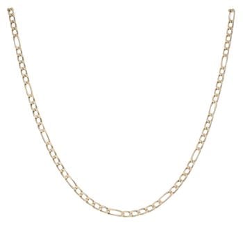 9ct Yellow Gold Figaro Chain 22"