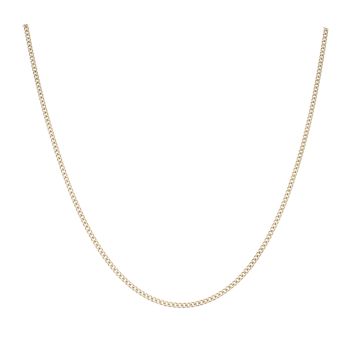 9ct Yellow Gold Curb Chain 20"