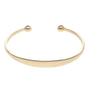 9ct Yellow Gold Torque Bangle