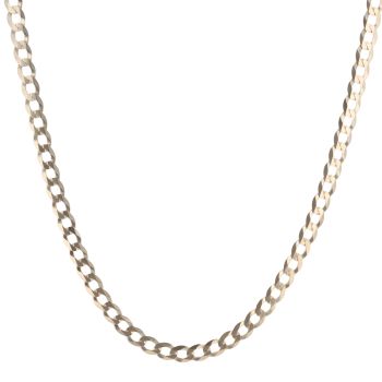 9ct Yellow Gold Curb Chain 20"