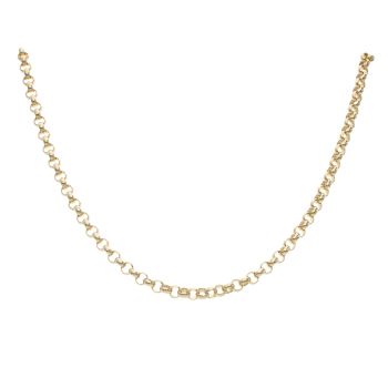 9ct Yellow Gold Belcher Chain 22"