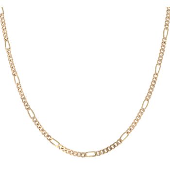 18ct Yellow Gold Figaro Chain 20"