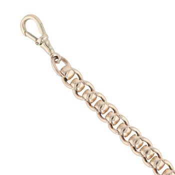 9ct Yellow Gold Rollerball Bracelet 8"