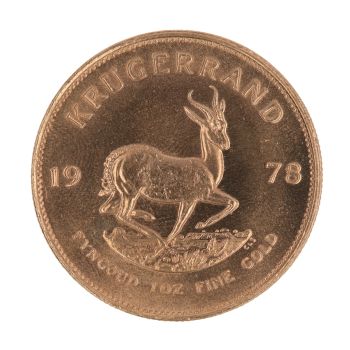 1978 1oz South Africa Krugerrand Coin
