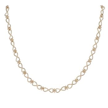 9ct Yellow Gold Fancy Chain 18"