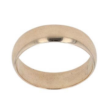9ct Yellow Gold Wedding Band 5.6mm