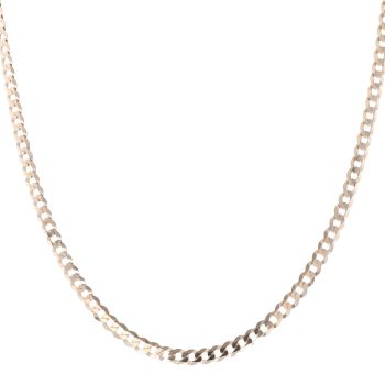 9ct Yellow Gold Curb Chain 26"