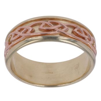 9ct Yellow and Rose Gold Clogau Annwyl Ring