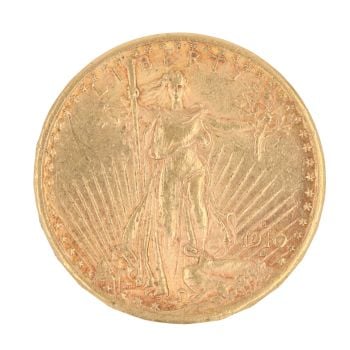 1910 20 Dollars Double Eagle Coin