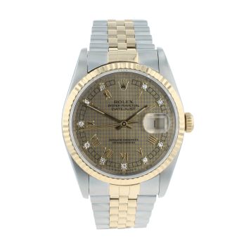 Rolex Datejust Pre Owned Watch Ref 16233