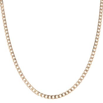 9ct Yellow Gold Curb Chain 18"