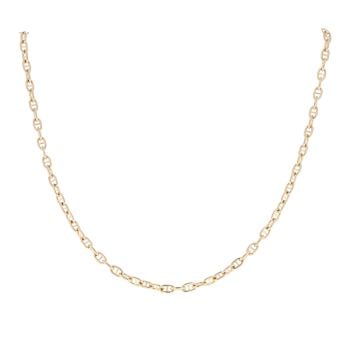 9ct Yellow Gold Anchor Chain 18"