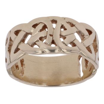 9ct Yellow Gold Celtic Band 7.5mm