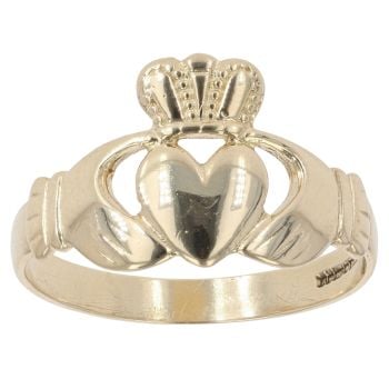 9ct Yellow Gold Claddagh Ring