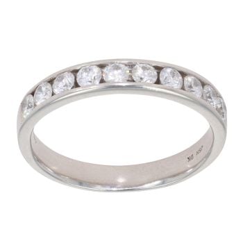 9ct White Gold 0.40ct Diamond Eternity Ring
