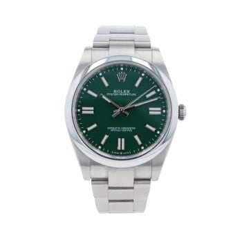 Rolex Oyster Perpetual Pre Owned Watch Ref 124300