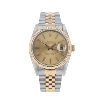 Rolex Datejust Pre Owned Watch Ref 16233