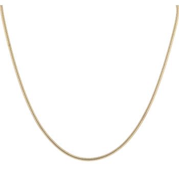 9ct Yellow Gold Snake Chain 16"
