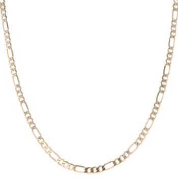 9ct Yellow Gold Figaro Chain 20"