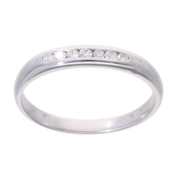 18ct White Gold 0.13ct Diamond Eternity Ring